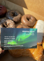 Wheeling Donuts menu