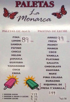 La Calandria menu