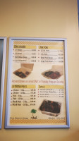 Caribbean American Baking Company menu