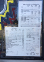 Emo's Dairy Mart menu