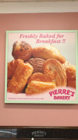 Pierre's Bakery Chicago menu