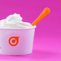 Orange Leaf Frozen Yogurt drink