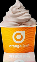 Orange Leaf Frozen Yogurt drink