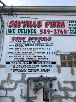 Sayville Pizza menu