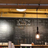 The Black Cow menu