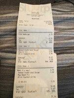 Donut Stop menu