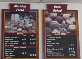 Donut Stop menu