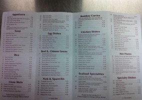 Barlow's Clam Shack menu