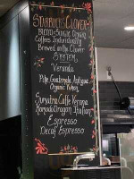 Starbucks Coffee menu