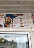 Ritter's Frozen Custard menu