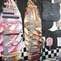 Moo's Soft Serve menu