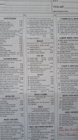 Anglins Beach Cafe menu