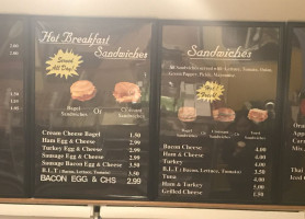 King Donuts menu