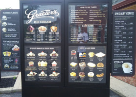 Graeter's Ice Cream menu