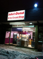 John's Donut Shop outside