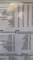 Gelateria Dei Coltelli menu