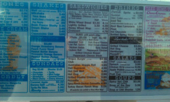 Lic's Deli Ice Cream menu