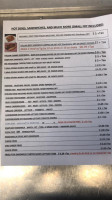 The Freeze menu