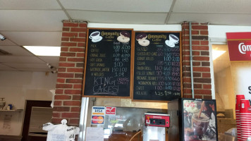 Mikey's Donut King menu