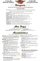 Cafe To Go menu