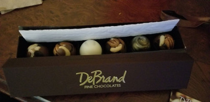 Debrand Fine Chocolates menu