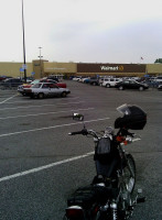 Walmart Supercenter outside