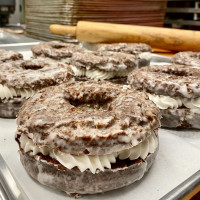 Davis Square Hand Crafted Donuts Bagels food