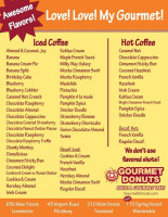 Gourmet Donuts menu