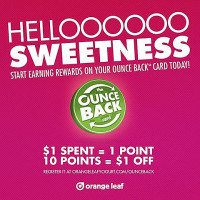 Orange Leaf Frozen Yogurt logo