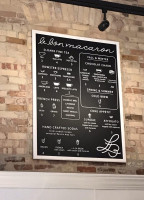 Le Bon Macaron menu