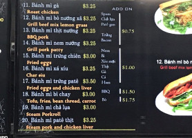 El Perico menu