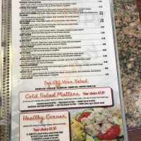 Florham Park Diner menu