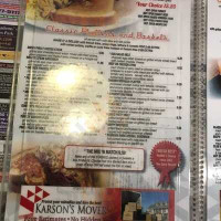 Florham Park Diner menu