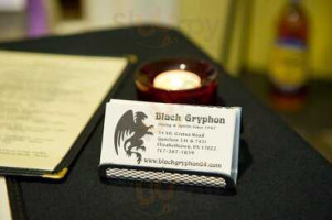 Black Gryphon menu