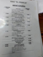 Cow Bells menu