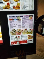 Sonic Drive-in menu