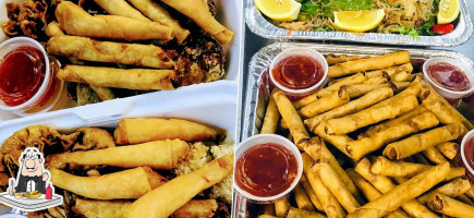 Auntie Joy's Springrolls food