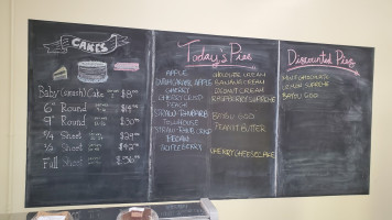 Roland's Bakery Bistro menu