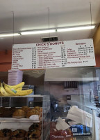 Chick's Donuts Coffee Shop menu