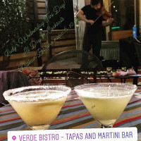 Verde Bistro Tapas And Martini drink