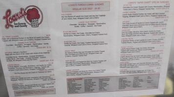 Gardner's Coffee Shoppe menu