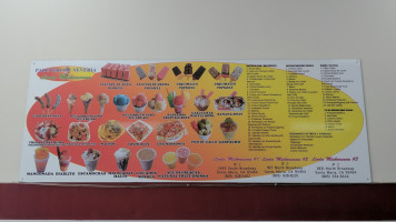 Kean's Bakery menu