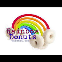 Rainbow Donuts logo