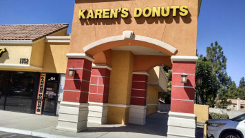 Karen Donuts outside