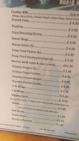 Lobsterman's Wharf menu