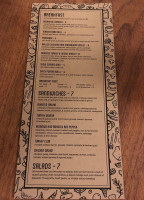 Ashker's menu