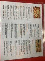 Popa Jim's Pizza menu