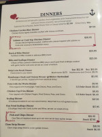 Ono Steaks & Shrimp Shack menu