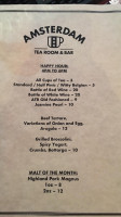 Dunkin' menu