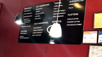 Jose Joe's menu